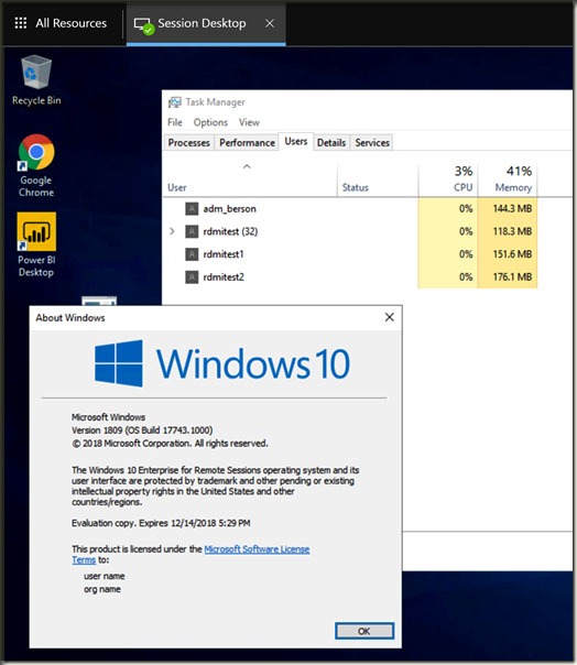Azure Windows Virtual Desktop from Admin & End-User Perspective